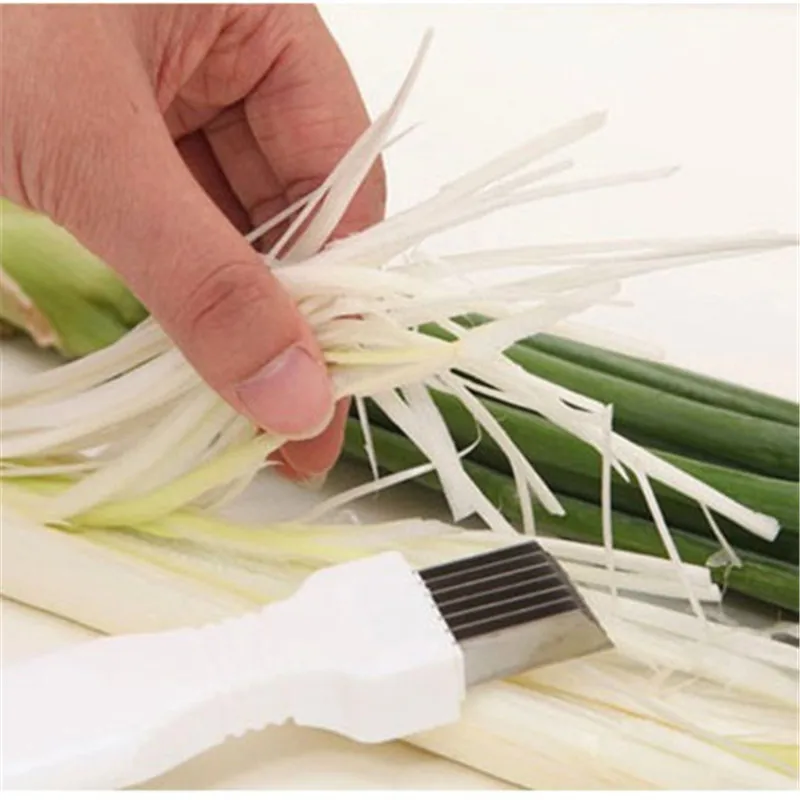 

Vegetable Cutter Slicer Magic Shredded Green Onion Knife Cut Spring Kitchen Tool Knives