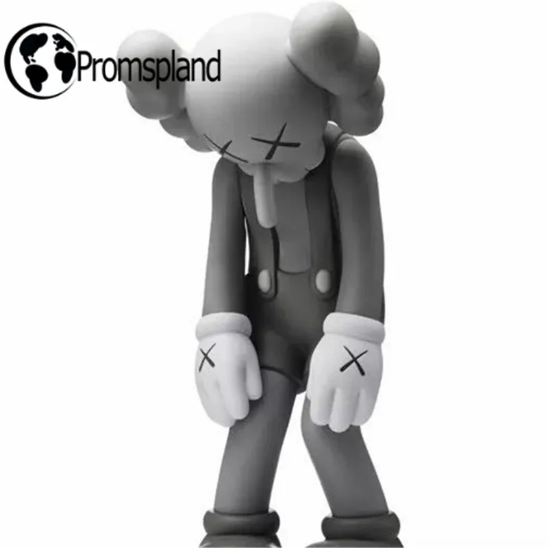 

1pc/lot New Arrived Originalfake Kaws Small Lie Kaws Action Figures Long Nose Fancy Toys for Kids Birthday Gifts Retail Box 28cm