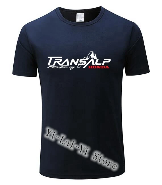 Популярная мотоциклетная Мужская футболка Transalp style 650 XL700V с принтом Футболка для