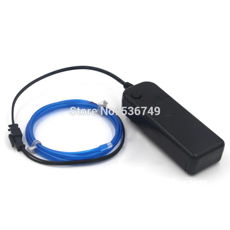 5m Neon Light Dance Party Decor LED lamp Flexible EL Wire Rope Tube Waterproof Strip With Controller | Дом и сад