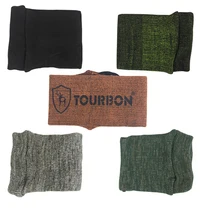 Tourbon пистолет пропитанный силиконом Вязаный чехол для пистолета кобура полиэстер пистолет протектор Аксессуары для стрельбы 5 шт