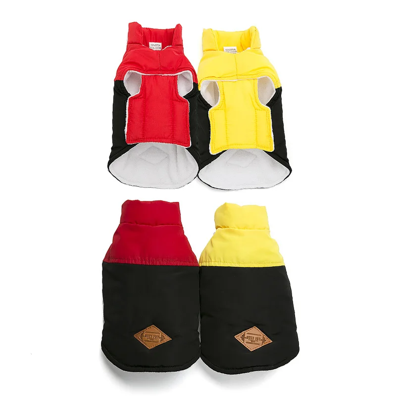 Ganyue Pet Dog Vest Jacket Clothing Autumn Winter Windproof Warm Dog Clothes Coat for Small Medium Big Large Dogs Puppy Pitbull