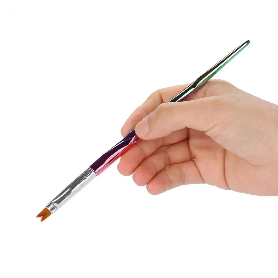 8 шт для дизайна ногтей, французские кисти, ручка для маникюра, лепесток, инструмент для украшения ногтей