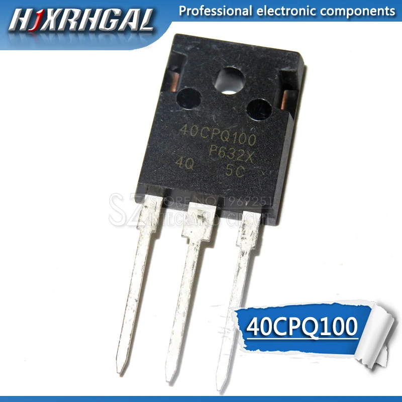 5pcs 40CPQ100 40CPQ100OBF TO-247 Schottky diode new and original HJXRHGAL | Электронные компоненты и