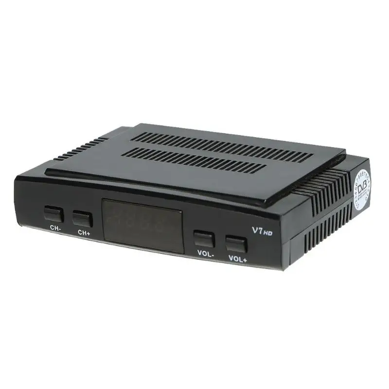 V7 многофункциональный HD спутниковый ТВ приемник сигнала USB wifi Поддержка PowerVu wifi Cccam