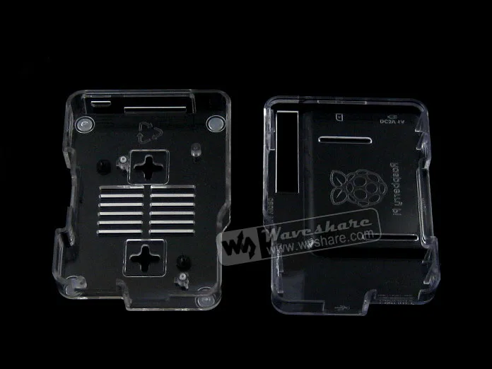 

Raspberry Pi New Clear Transparent Case A Acrylic Box for Raspberry Pi 1A 1B Kit = Case A for RPi