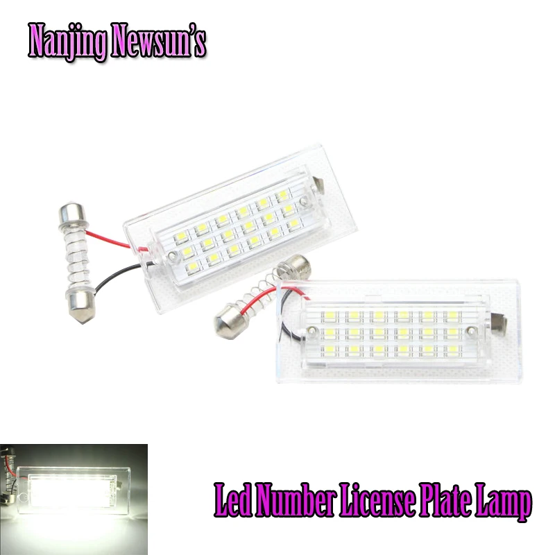 For BMW E53 X5 X3 1999 2003 Pre Facelift LED Number License Plate Light Xenon White
