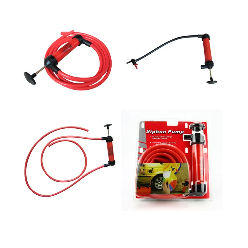 

Siphon Transfer Pump Kits For Oil Gasoline Water Liquid With Dipstick Tube Fluid Fuel Extractor Suction Tools