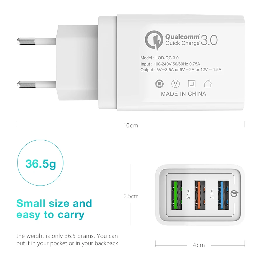 18 W سريعة تهمة 3.0/2.0 شاحن يو اس بي QC3.0 الحائط الهاتف المحمول شاحن آيفون X شياو mi mi 9 اللوحي باد الاتحاد الأوروبي QC سريع شحن 18 W سريعة تهمة 3.0/2.0 شاحن يو اس بي QC3.0 الحائط الهاتف المحمول شاحن آيفون X شياو mi mi 9 اللوحي باد الاتحاد الأوروبي QC سريع شحن