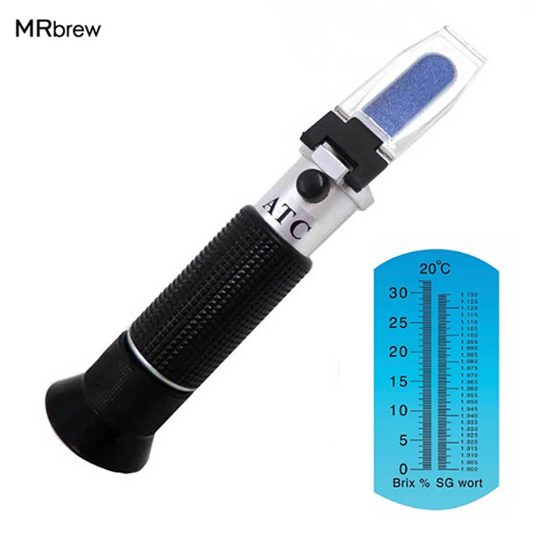 Brix Refractometer ,Beer Wort and Wine Refractometer , Dual Scale
