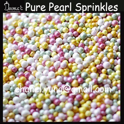 Pearl Edible Cake Decoration Cake Sprinkles Cupcake