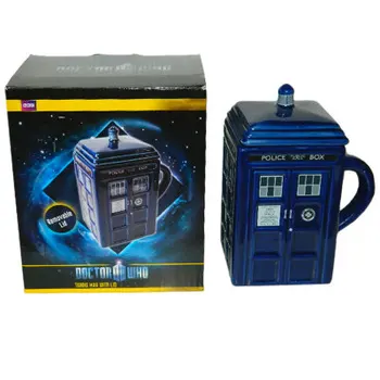 

Original Doctor Who Tardis Creative Police Box Mug Funny Ceramic Coffee Tea Cup For christmas Gift