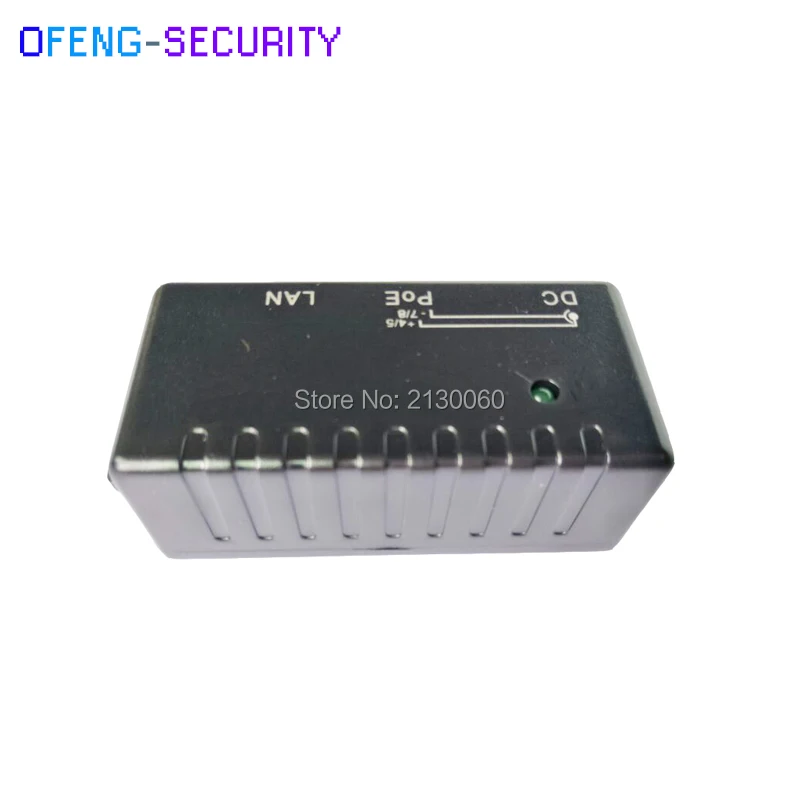 Стандартный POE инжектор 10/100 Mbp RJ 45 Ethernet кабельный разъем для ip камеры сети