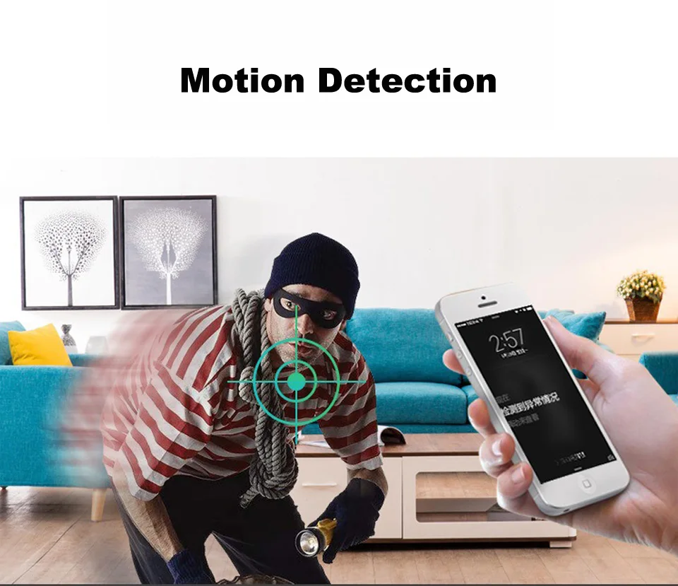 Heanworld Мини Wi-Fi Камера 5MP 360 градусов Беспроводной Камера 3MP Ночное видение Поддержка SD карты с подкладкой аудио ip-камера слежения P2P
