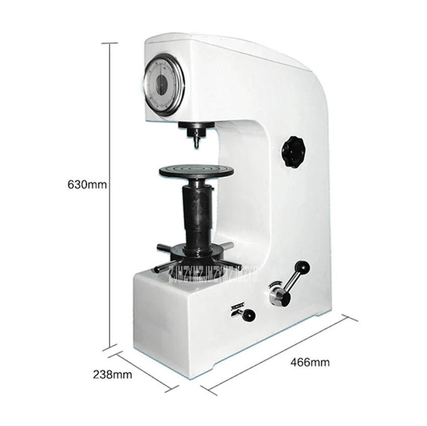 HR-150M Электрический Рабочий стол Rockwell Hardometer тестер твердости аппарат Двойная Ручка точность металла термообработка для штамповки стали