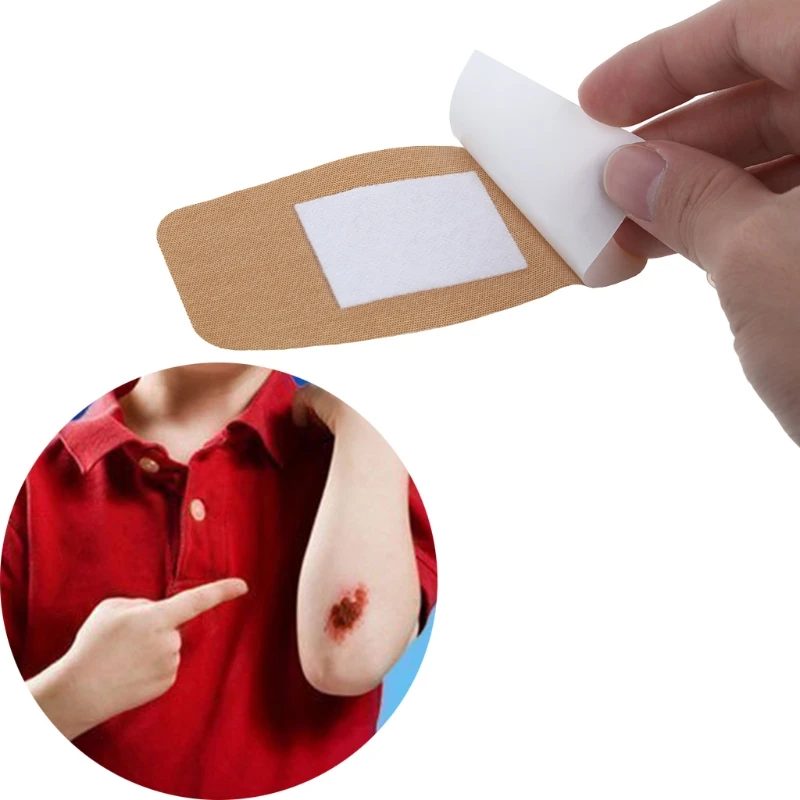 

10PCs Comfortable Fabric Large Band Aid New Adhesive Bandages Health Care Tool
