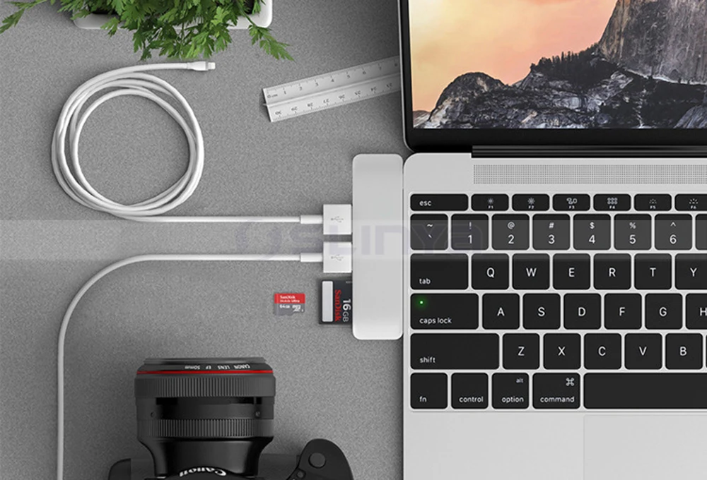 Type - C extensions HUB can charge the battery up 8040 161229 (10)