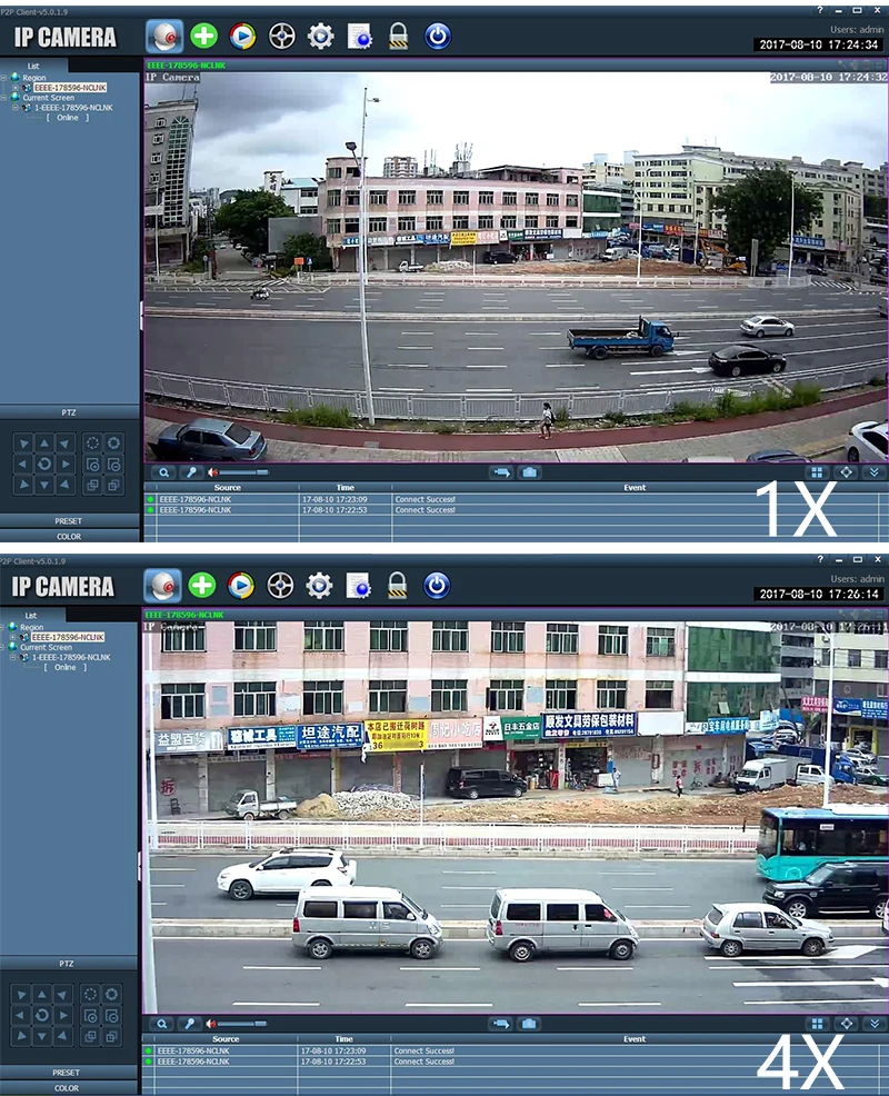 Outdoor Waterproof IP camera Zoom 16