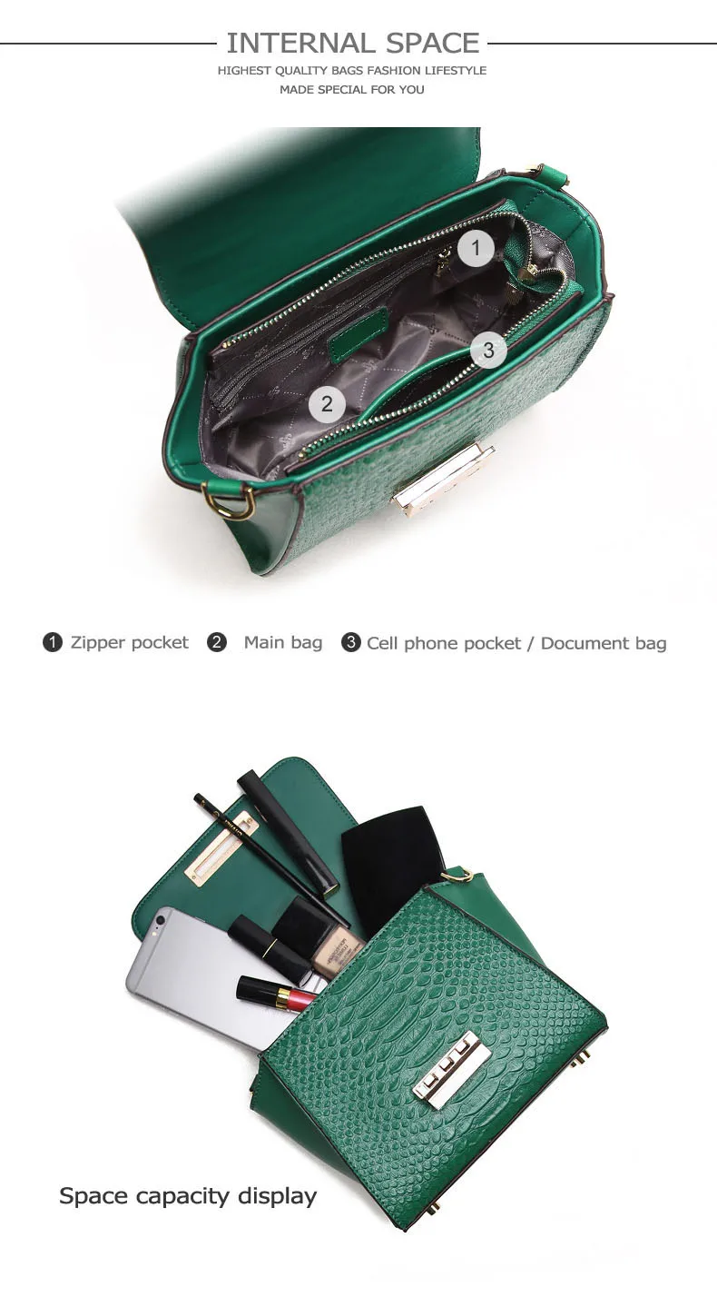 JIANXIU Брендовые женские сумки-мессенджеры через плечо сумка из спилковой кожи крокодиловая текстура узор маленькая сумка цепочка новая сумка