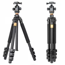QZSD Q471 Professional Portable Aluminum Tripod With Panoramic Ball head 4 Section Tripode For Canon Nikon Sony DSLR Camera aluminum 720 degree panoramic panorama support stand gimbal tripod pan head bag for canon nikon sony pentax dslr camera