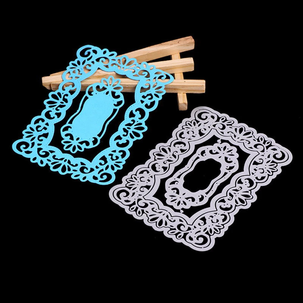  Lychee Life Background Frame Metal Cutting Dies Heart Die Cutting For Scrapbooking DIY Party Weddin - 33058738306