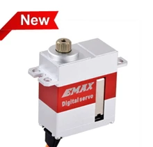 EMAX micro servo moteur spécifique HV rc oscillant rotor queue numérique metal gear servo 6.0 V/7.4 V 3.0/3.5Kgf.cm pour 450 hélicoptère queue