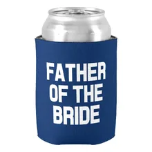 Padre de la novia enfriador de lata de ducha de la novia regalo único soportes de cerveza para Daddy Vintage Design drinks Chic boda Deco