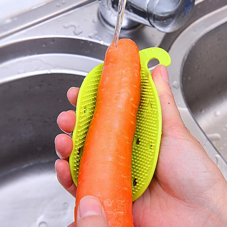 1 pc Multi-functional Vegetable Brushes Potato Cleaning Tools Kitchen Home Gadgets