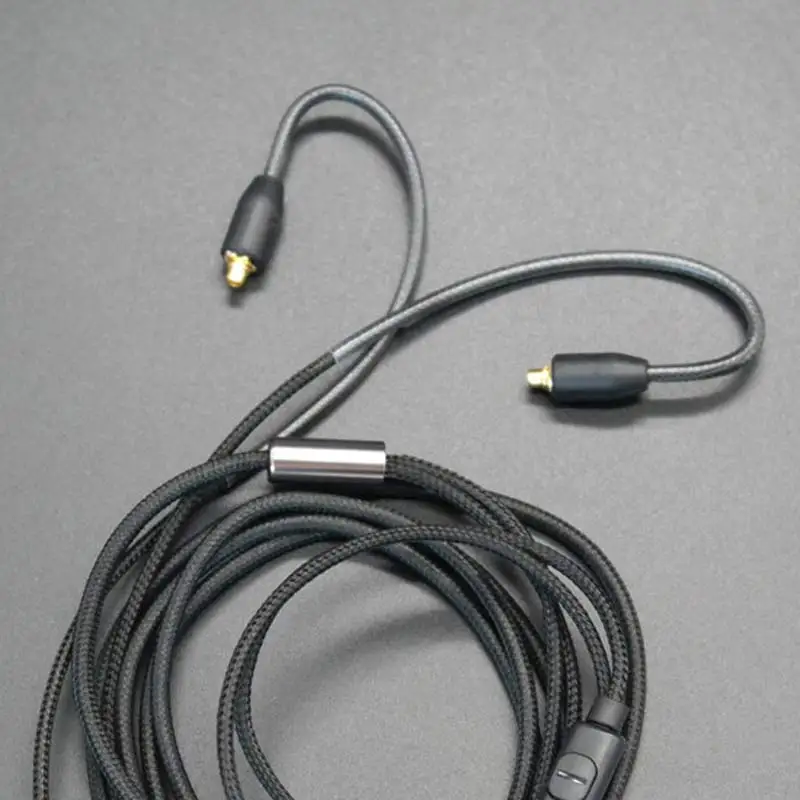 Обновленный кабель MMCX для наушников Shure SE215 SE425 SE535 SE846 провод iPhone 6 6s xiaomi Android