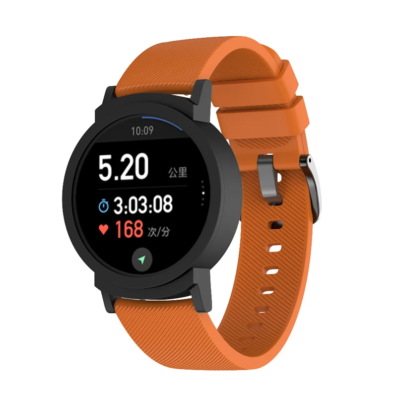 

Replacement Silicone Watch Band Wristband Bracelet for Ticwatch E Smart Watch HSJ-19