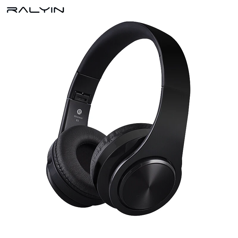 

Ralyin Over-The-Ear Wireless Bluetooth Headphones with Built-in Micphone 12 Hour Battery colorful lights Cartoon ears for kids