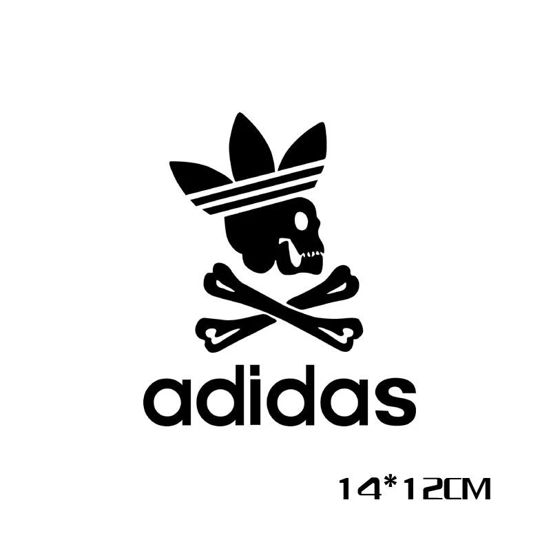 Schädel persönlichkeit reflektierende auto aufkleber Adidas brief aufkleber  ghosts bösen geistern ritter aufkleber|car sticker|reflective car  stickerstickers adidas - AliExpress