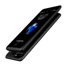 Батарея чехол для Iphone 6 6s 7 8 плюс 7200 дюймов телефон 5,5 мАч запасные аккумуляторы для телефонов Charing чехол для Iphone батарея зарядное устройство чехол
