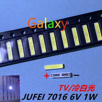 

200pcs JUFEI LED Backlight ZENER DIODE 1W 6V 7016 Cool white LCD Backlight for TV TV Application 01.JB.YH7016W65N01