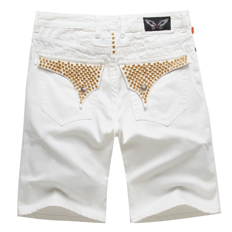white robin jeans