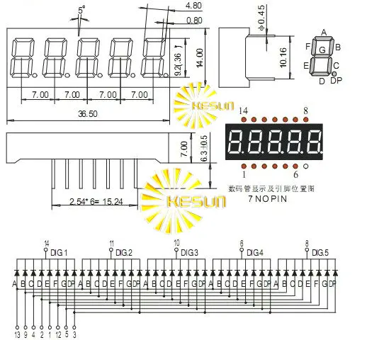 50 шт. x 0,36 дюймов красные, синие нефрит зеленый 5 Цифровой пробки 3561AS 3561BS 3561AB 3561BB 3561AGG 3561BGG светодиодный Дисплей модуль легкие бусы