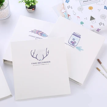 

2018 new Laminated loose-leaf creative diy handmade album this souvenir book love memoirs pasted romantic records of lovers