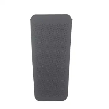 

1PC Insulation Mat Silicone Non-slip Heat Resistant Insulation Pad Heat Proof Mat to Hair Curler Hair Straightener Hair Iron