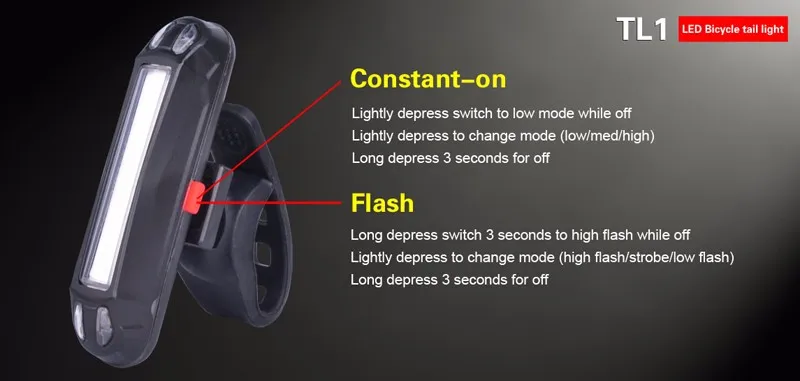 KLARUS TL1 LED bicycle tail light (4)