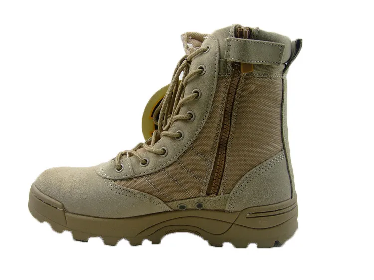 Botas de Deserto Desgaste ao ar Tênis para Caminhada Sapatos de Escalada Homens Tático Militar Preto Masculino Golpe Não escorregar Livre Impermeável Tênis Esportiva