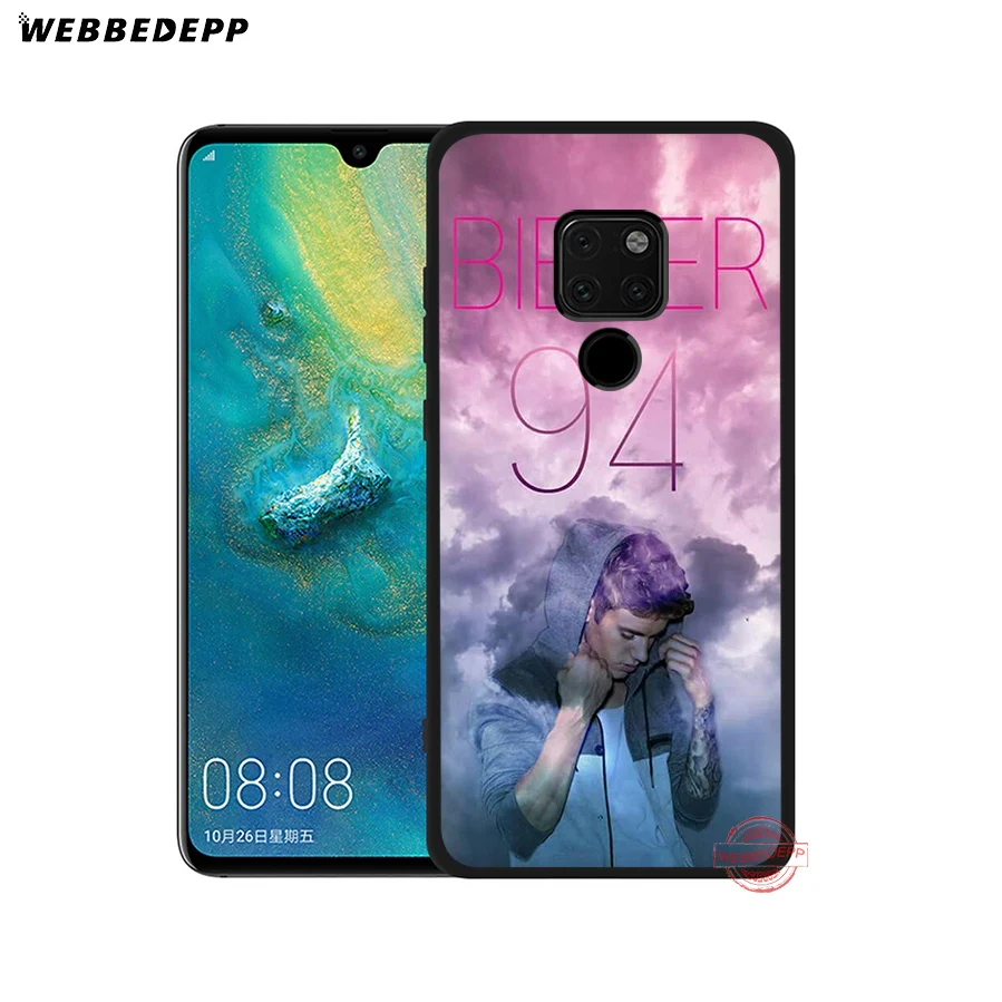 WEBBEDEPP Justin Bieber Purpose Super Soft Silicone Case for Huawei Mate 10 20 Pro Nova 2i 3 3i 4 Lite