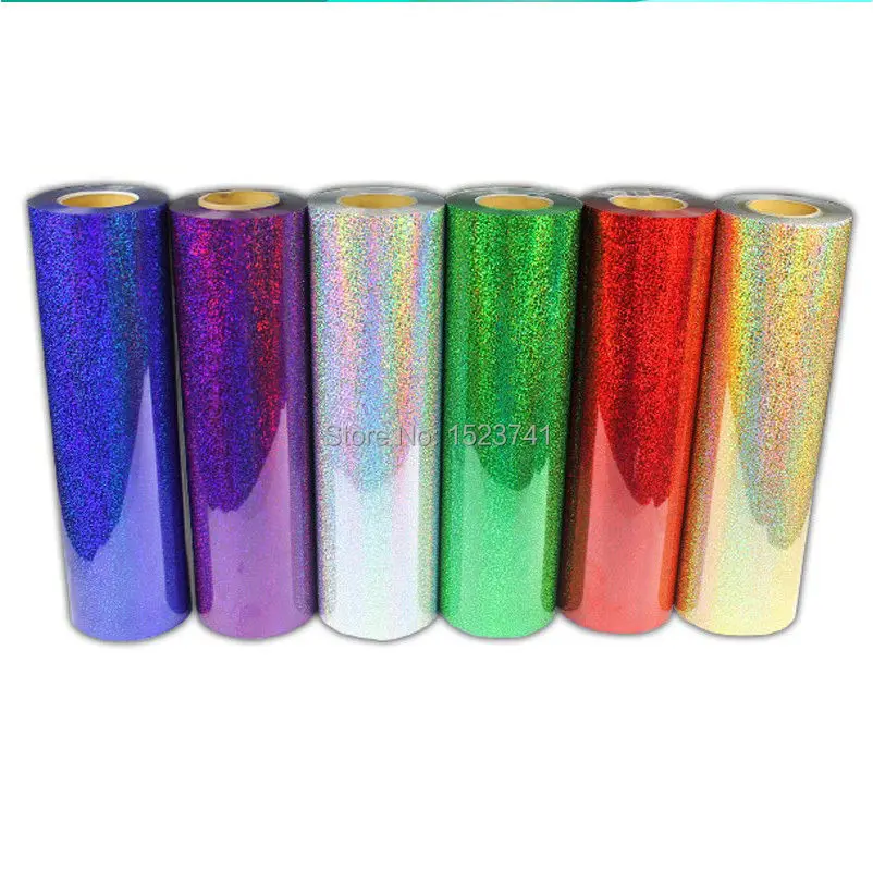 

6Yards PET Laser Heat Transfer Vinyl Film For Cutter Plotter Heat Press Transfer
