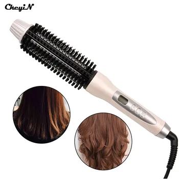 

CkeyiN Multifunctional Anti-scald Fast Hair Straightener Comb Hair Curler Brush LCD Hot Brush Hair Curly Hair Straight Styler34