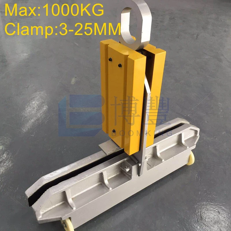 

NEW High quality Max 1000KG Lifting clamp ,Rubber pad ,Pinch Grab,glass clamp.Clamp glass/marble slab/