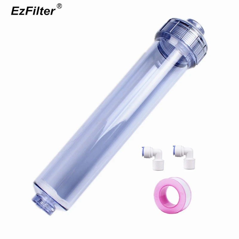 DIY Empty Inline Refillable Cartridge T33 Water Filter Shell 2 DIY Empty Inline Refillable Cartridge T33 Water Filter Shell 2