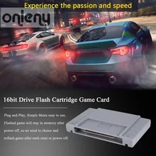 Onleny 16 bit Super Já Cartucho de Jogo Flash Drive Flash TV Vídeo Game Console Game Card Plug & Play para chrono Trigger