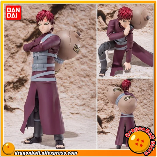 100% оригинальная экшн фигурка BANDAI Tamashii Nation S.H. Фигуртс/SHF Sabaku no Gaara|bandai tamashii nations|action figurenaruto shippuden | АлиЭкспресс