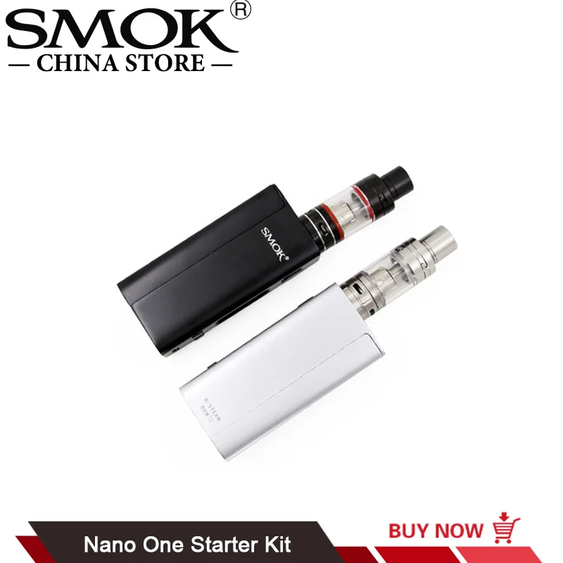 

SMOK Nano One Starter Kit 80W R Steam Mini TC box Mod with 2ml TFV4 Tank Vaporizer Electronic Cigarette Nano Vape Kit