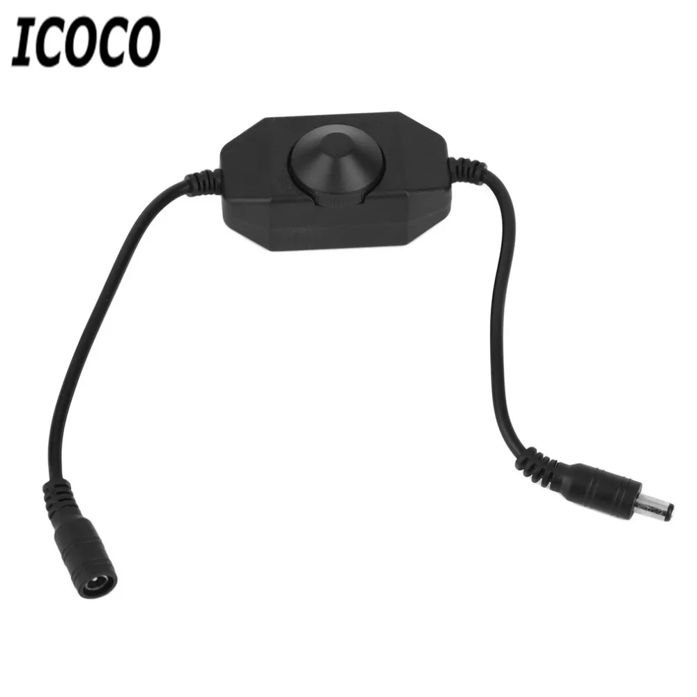 ICOCO Новое поступление DC 12 V 24 управление встроенный Ручной диммер переключатель
