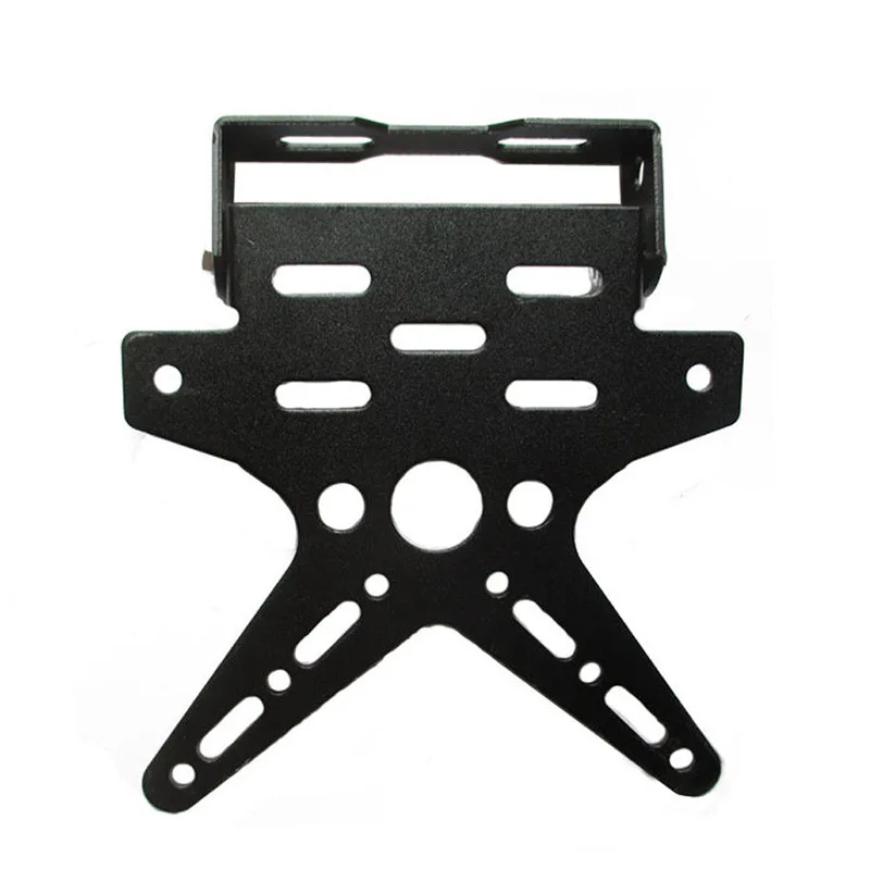 Motorcycle motobike License Holder Mount Bracket Number Plate for Ducati R 998B MONSTER 400 620 M797 M1100 S EVO 821 ST2 - Цвет: Черный